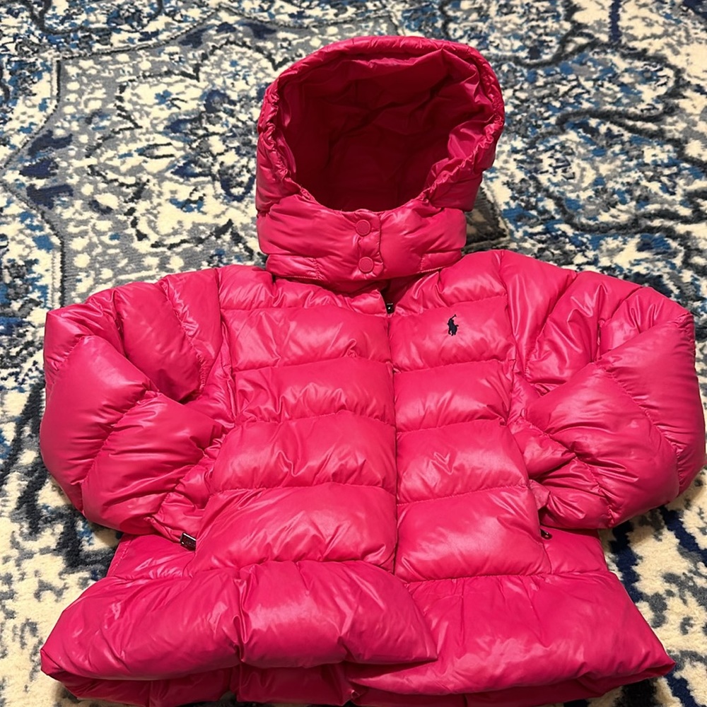 Polo Ralph Lauren kids puffer coat size 6